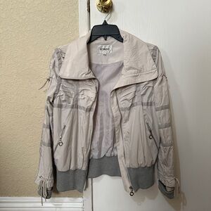 ICINOO grey purple jacket